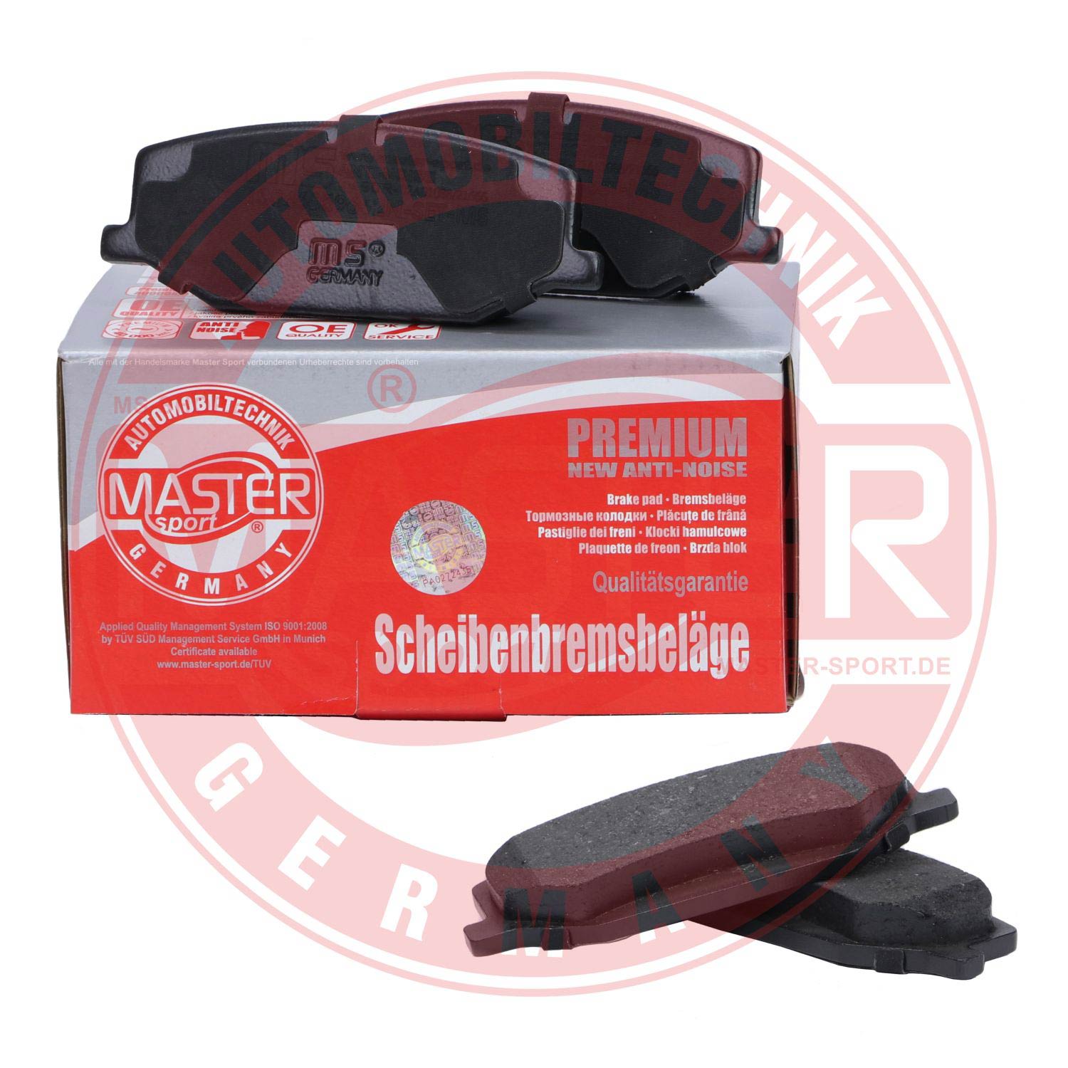 Placute frana MASTERSPORT GERMANY 13046059662N-SET-MS